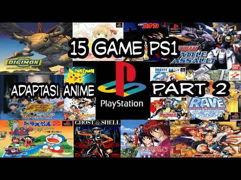 Game ps1 anime part 2 - 15 game playstation adaptasi anime - YouTube