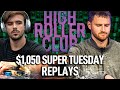 HR Club $1,050 dpeters17 | theNERDguy | CrazyLissy Final Table Poker Replays