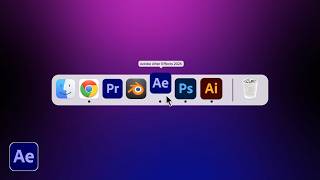 Create Minimalist Apple Dock Intro Animation