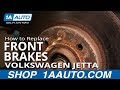 How to Replace Brakes 1993-99 Volkswagen Jetta