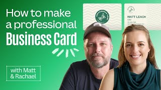 Make a Lasting Impression: Learn How to Design a Professional Business Card with Canva