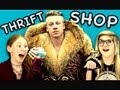 TEENS REACT TO THRIFT SHOP (Macklemore & Ryan Lewis)