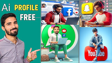 How to create 3D Al Social media Images | Ai Portraits Trend 2024 | bing image creator tutorial | ai