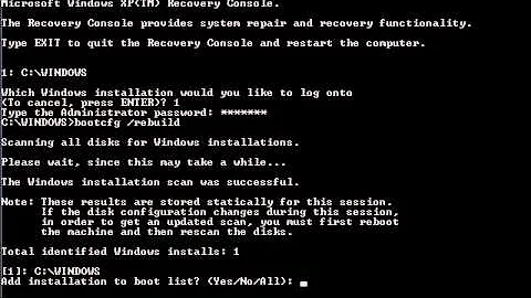 How to Repair or Replace Boot.ini in Windows XP | TechwithGuru