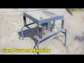 DIY Sand Screen Machine