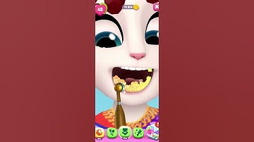 🦷✨ Angela’s Morning Routine – Brushing Time! 🚿 #shorts #trending #cat #gaming #makeup #apt #cosplay