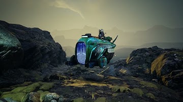 Space ship. Grasshopper. UE5