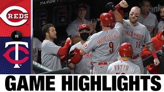 Moustakas' two HRs helps Reds clinch playoff berth | Reds-Twins Game Highlights 9\/25\/20