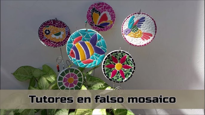 El Taller de Ire: Mosaicos de goma eva - Paso a paso