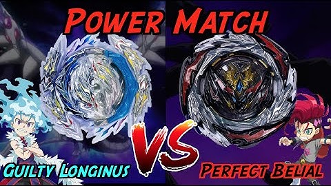 [Beyblade Burst DB Power Match] 길티 롱기누스 VS 퍼펙트 벨리얼ㅣGuilty Longinus vs Perfect Belial [둘다 쵝오!!!]