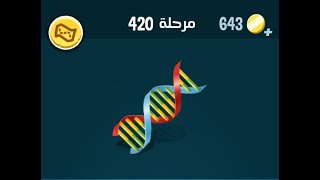 حل كلمات كراش 420