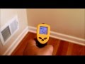 How to use an infrared thermometer gun