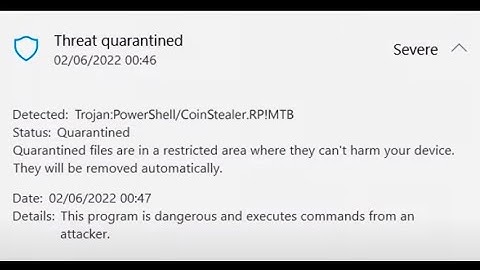 How to Remove Trojan:PowerShell/CoinStealer.RP!MTB?
