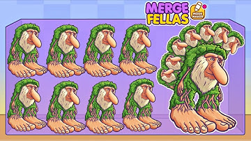 Merge Fellas Maker Mode Brainrot 6 Gameplay Walkthrough Reaching Max Level ×2 Brainrot All Bosses