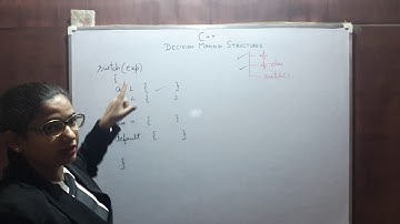 11 Control structures in C++ (Part 2) -  decision making (if, if-else, switch)