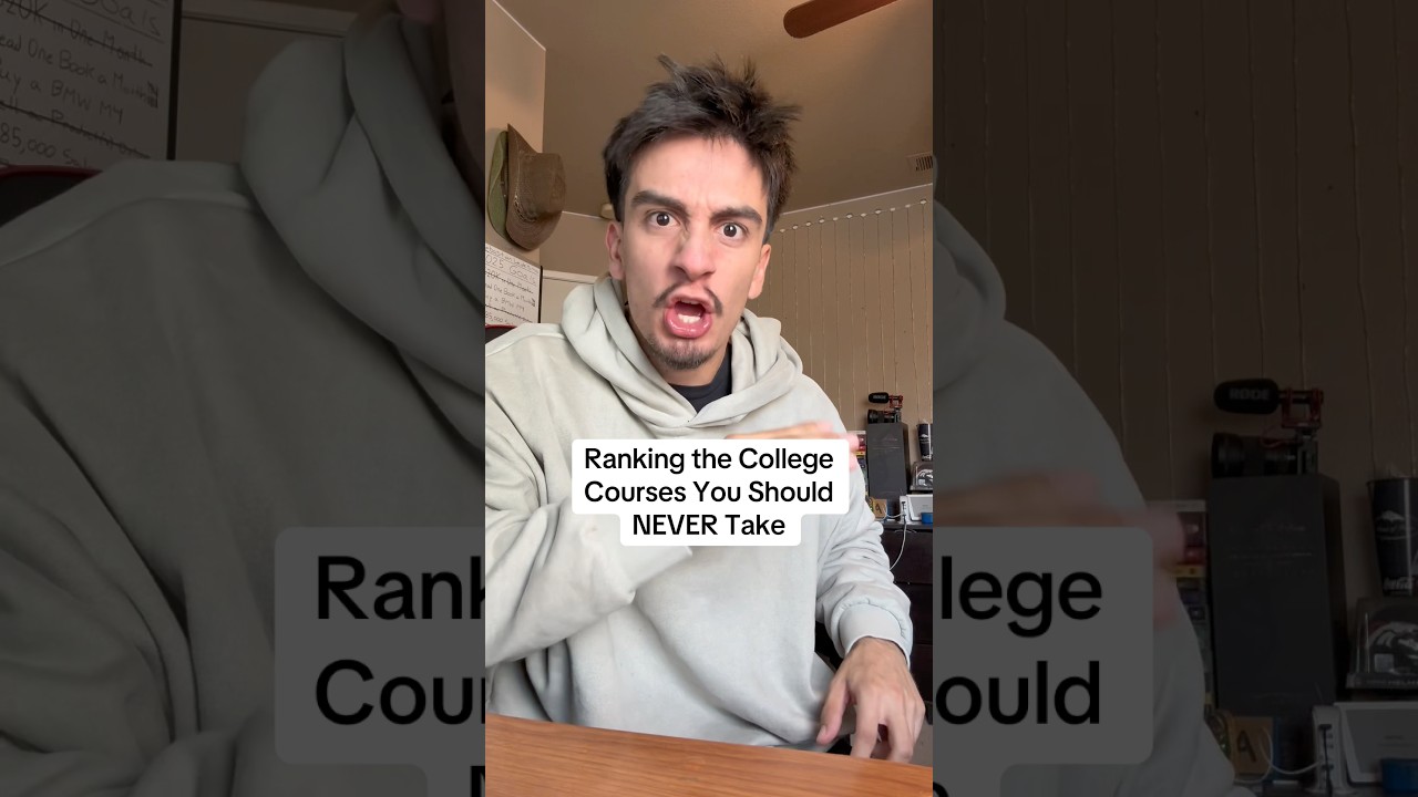 Рейтинг университетских курсов, которые вам НИКОГДА не следует посещать