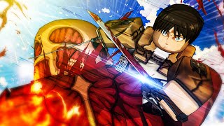 HOW To EASILY Kill Titans In AOT Revolution screenshot 3