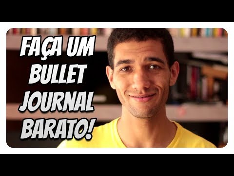 COMO FAZER UM BULLET JOURNAL SIMPLES E BARATO || Pois é, Chris