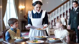 The millionaire's children ate nothing until the new nanny did one thing — and amazed their father!