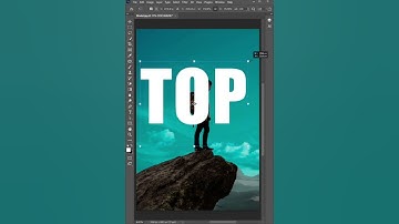 How To Place Text Behind Anything | Photoshop Tutorial