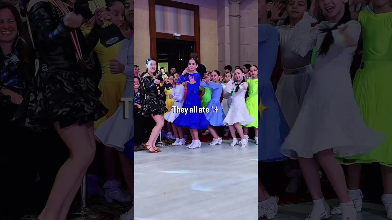 They absolutely ate this dance up ✨