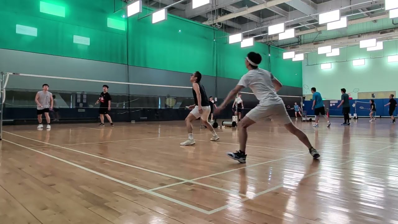 士林運動中心羽球雙打-逸豬昊4