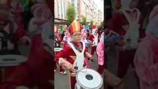 Lucu dan keren, anan ikut drum band