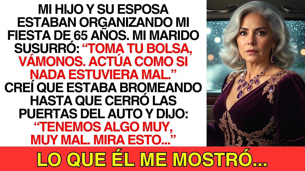 “Mi Hijo Preparaba Mi Fiesta… Hasta Que Mi Esposo Susurró ‘Hay Algo Raro. Mira Esto’”
