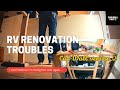 Rv Renovation Troubles | Cab Wall Resigned | New Electrical Wiring | Vintage Rv Gets Modernized