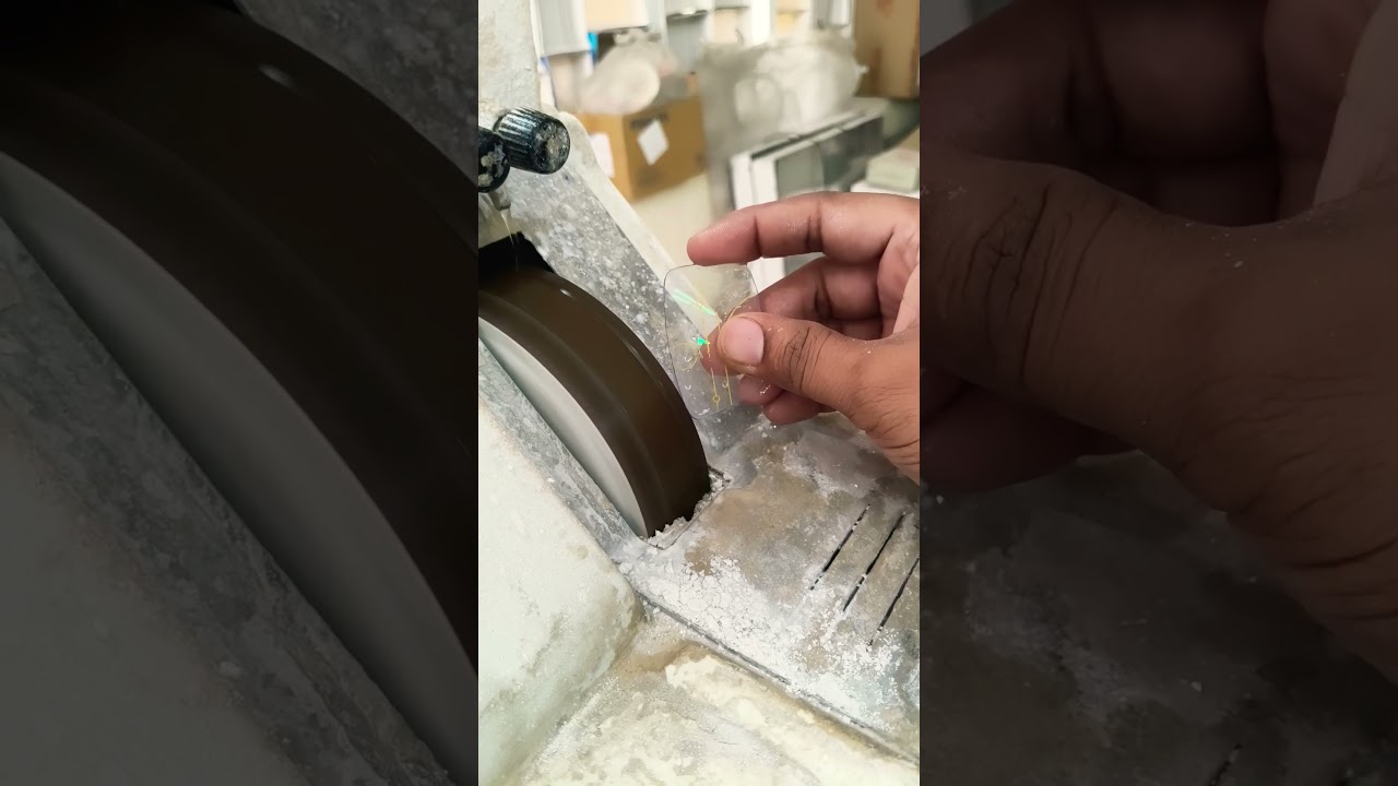 blue cut progressive lens fitment grey half frame