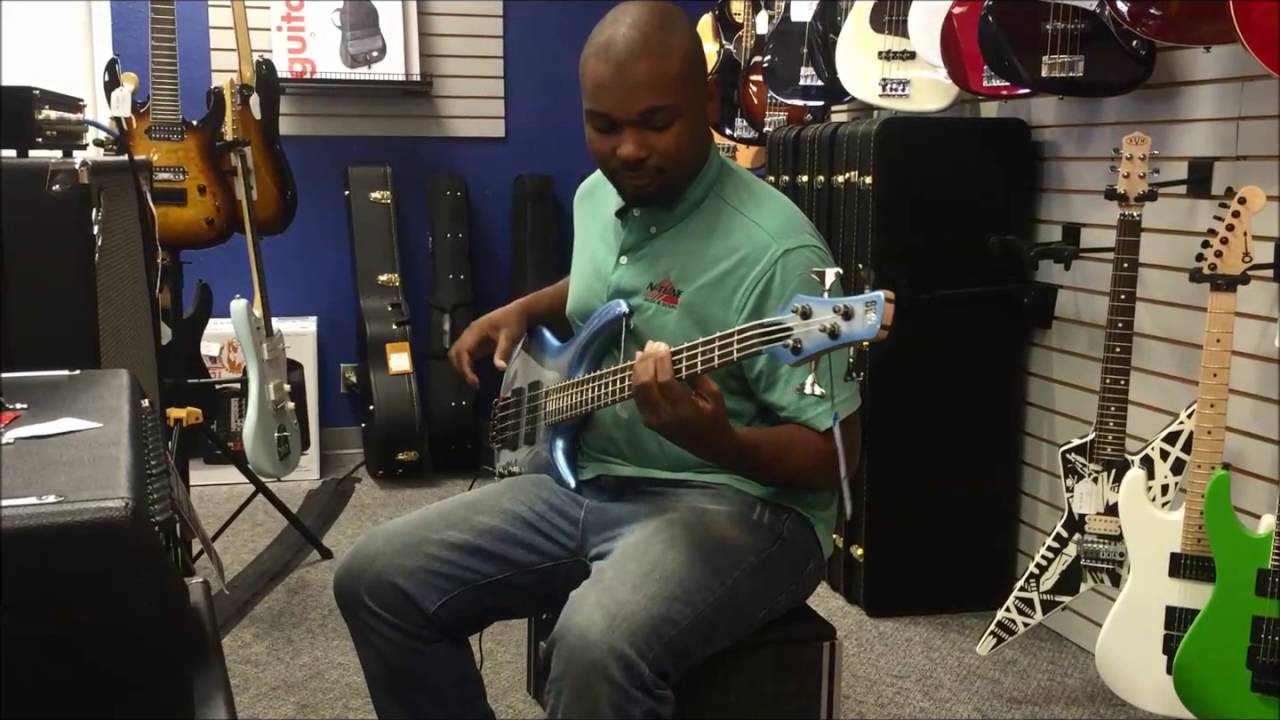 Sean demoing a Ibanez SR 350 Bass Midland NTune Music YouTube