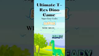 Be ready everyone for 8 Jan Super Duper Class | Scratch Programming | Ultimate T-Rex Dino Game ACS