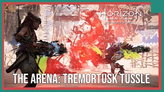 The Arena, TREMORTUSK TUSSLE - Horizon Forbidden West,  TOP 50 Guide (Normal Difficulty) EASY