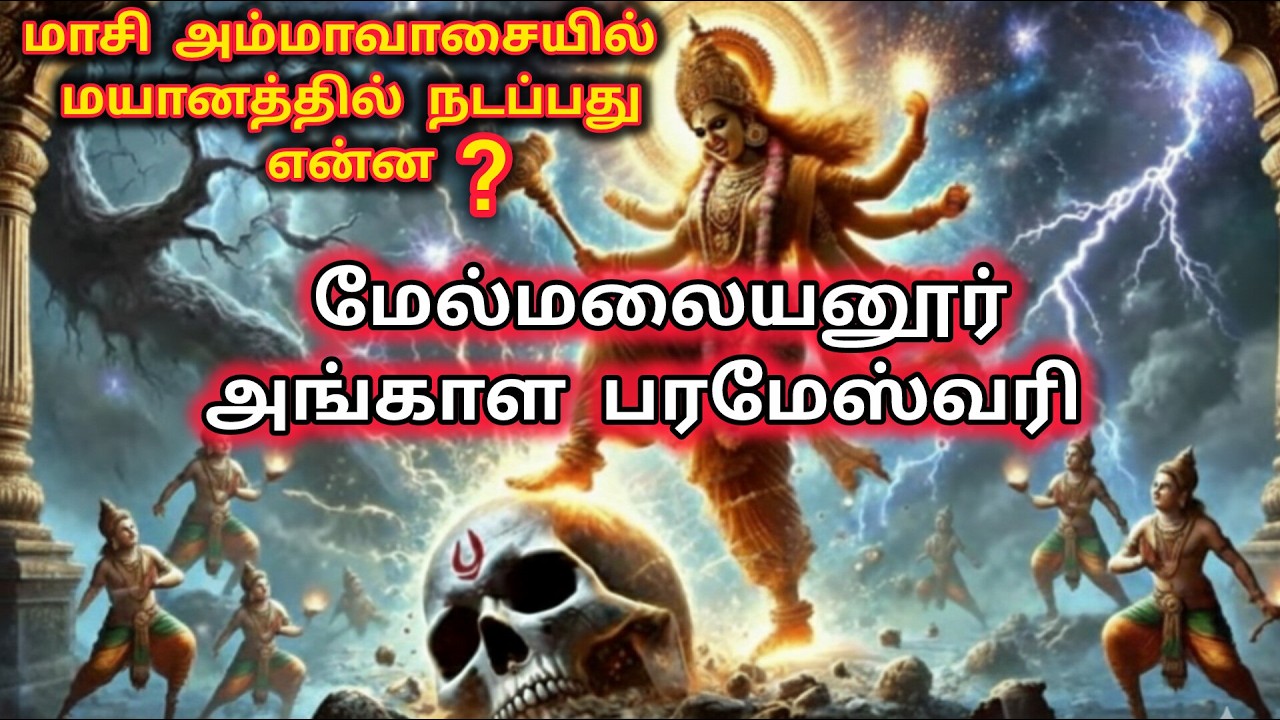 மலையனூரு அங்காளியே |malayanooru angaliyae| மலையனூரு அங்காள அம்மன் வரலாறு |#மயானகொள்ளை #tamil #god