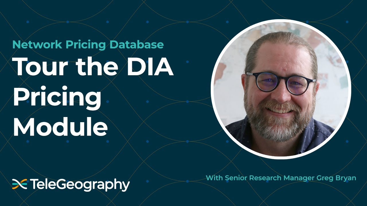 Dedicated Internet Access (DIA) Pricing Module Tour | TeleGeography
