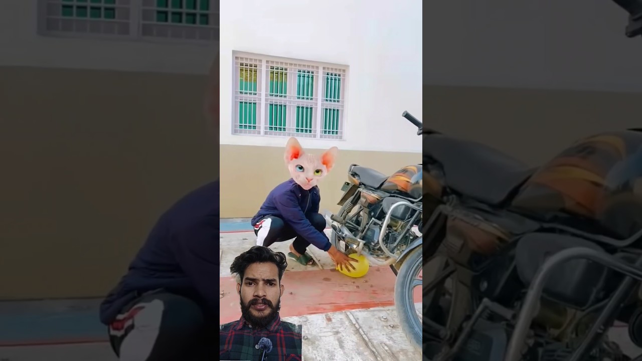 Bike k niche rakha balloon 🎈🎈🎈 | 