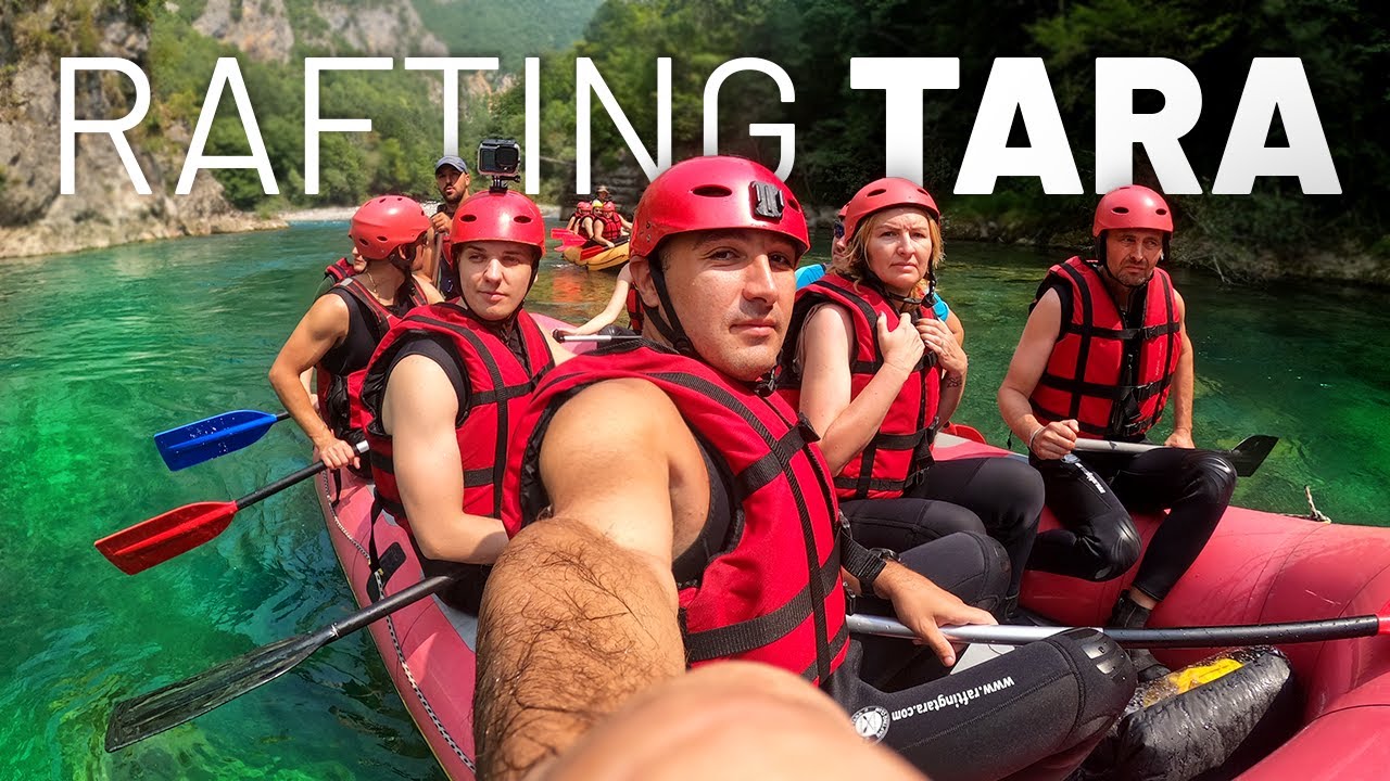 Rafting Tara 2023 - Avantura na divljim vodama reke Tare i Drine | 4K