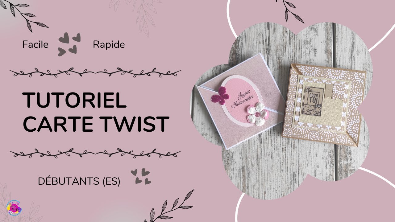 Carte Scrapbooking Facile Et Rapide