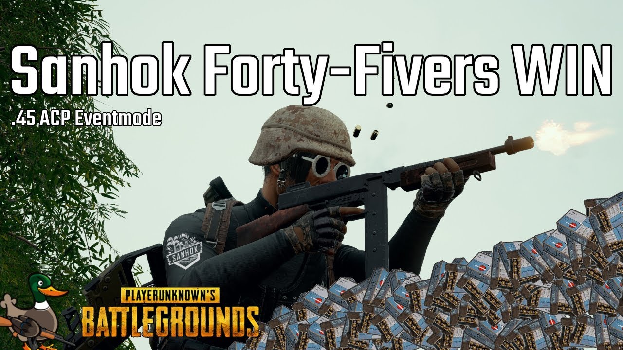 Sanhok Forty-Fivers Win [PUBG]