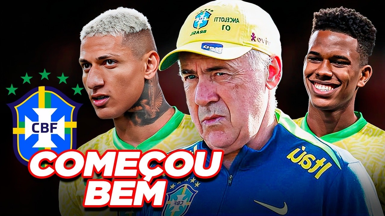 ANALISANDO A ESCALAÇÃO DE ANCELOTTI NA SELEÇÃO BRASILEIRA PARA