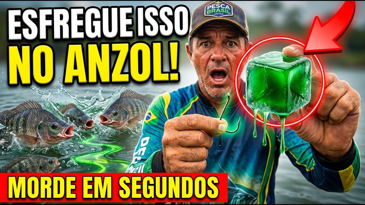 Esfregue Isso no Anzol e os Peixes Morderão em Segundos — A Técnica Que os Profissionais Escondem!