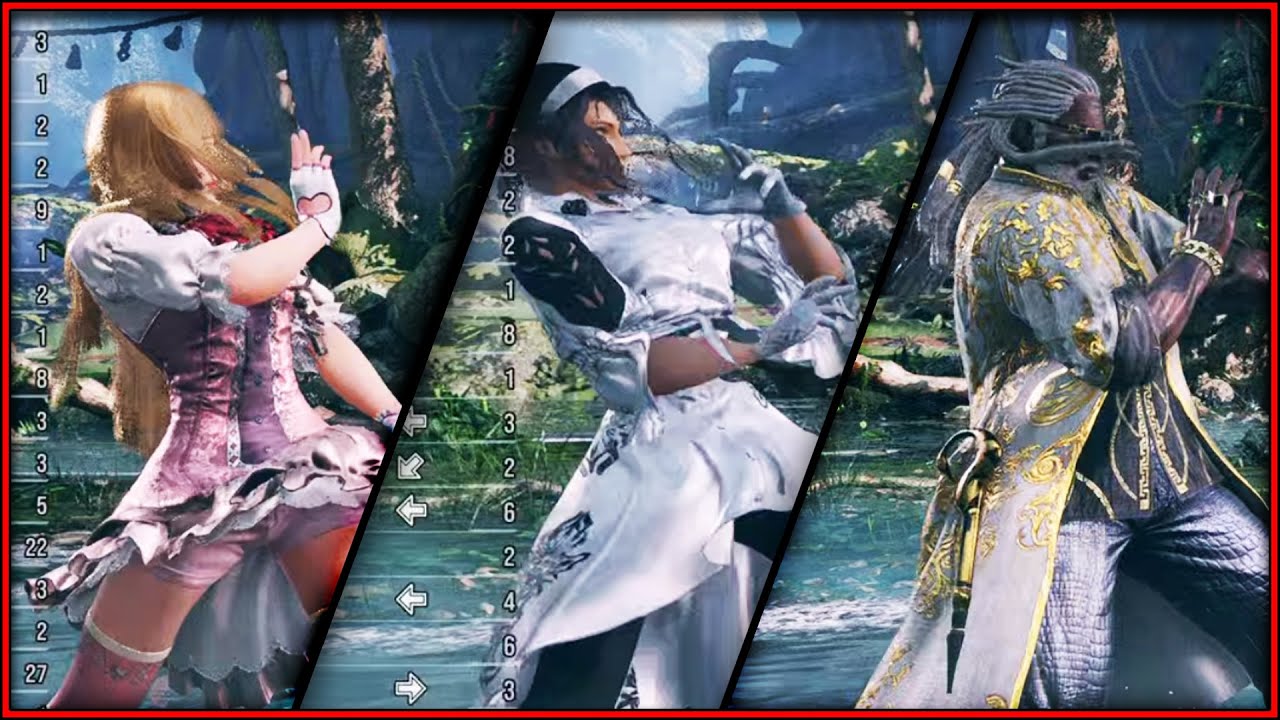 Korean Back Dash ALL Characters Comparison | Tekken 8 CNT - YouTube