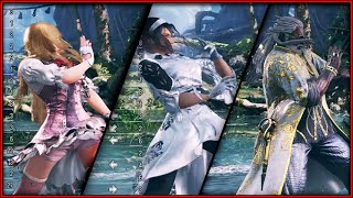 Korean Back Dash ALL Characters Comparison | Tekken 8 CNT
