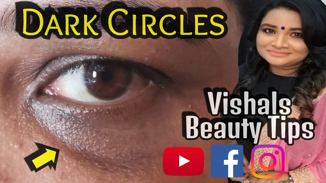 DARK CIRCLES HOMEMADE TREATMENT By Vishal YouTube