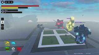 Roblox St blockade battlefront All special titan (Except titan Siren titan) vs Siren titan raid boss