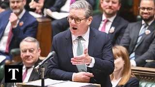 LIVE: Keir Starmer grilled at PMQs