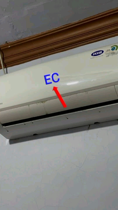 Atasi kode ec pada ac midea#shorts