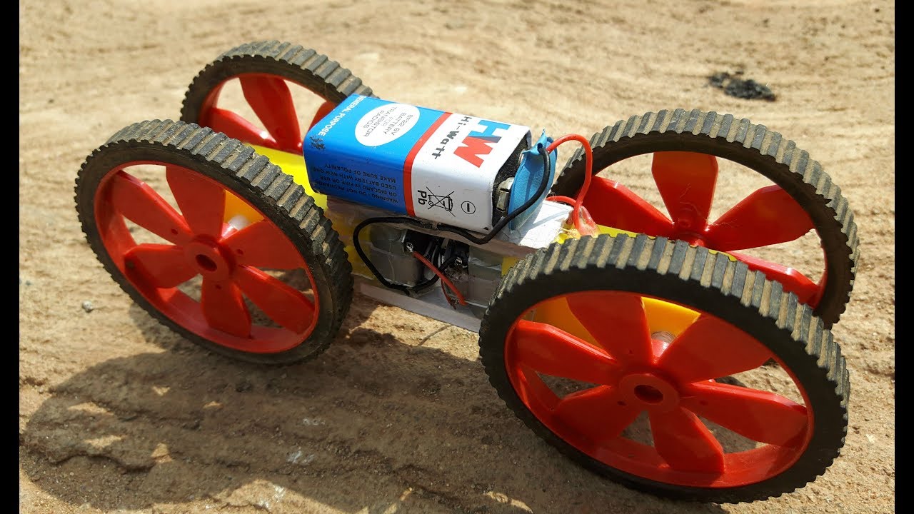 Awesome ideas with rc motors -- crazy creation