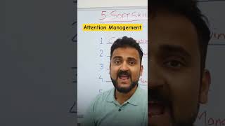 Why you need this ONE SKILL Urgently ⌛⌛ #ytshorts #softskills #attention #distraction #socialmedia