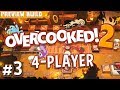 Overcooked 2 - #3 - CATCH THAT CHEESE!! (Preview Build Gameplay)
